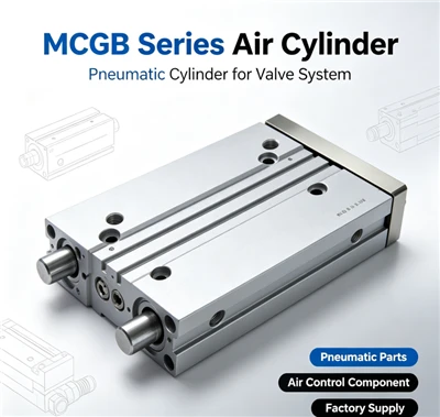 MCGB-03-25-175 Silinder ya Moya ya Mini Twin-Guide
